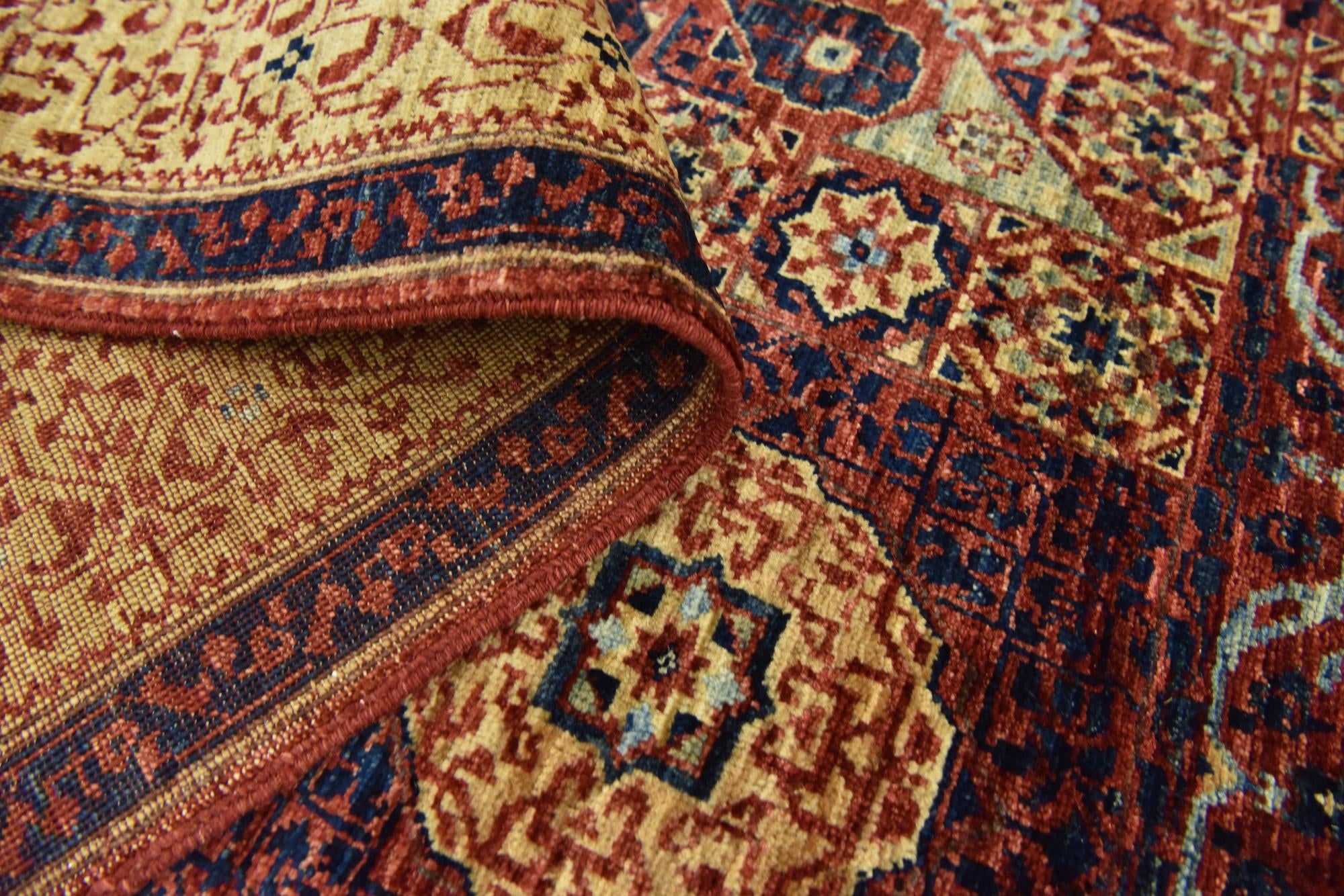 6' x 9' Hand Knotted Mamluk Ziegler Rug