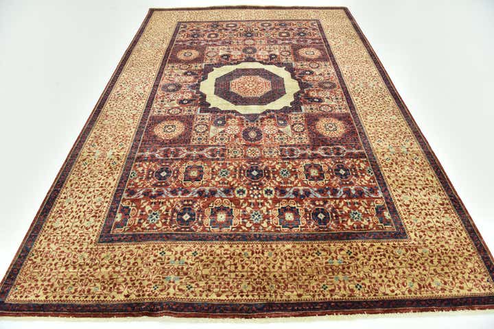 6' x 9' Hand Knotted Mamluk Ziegler Rug