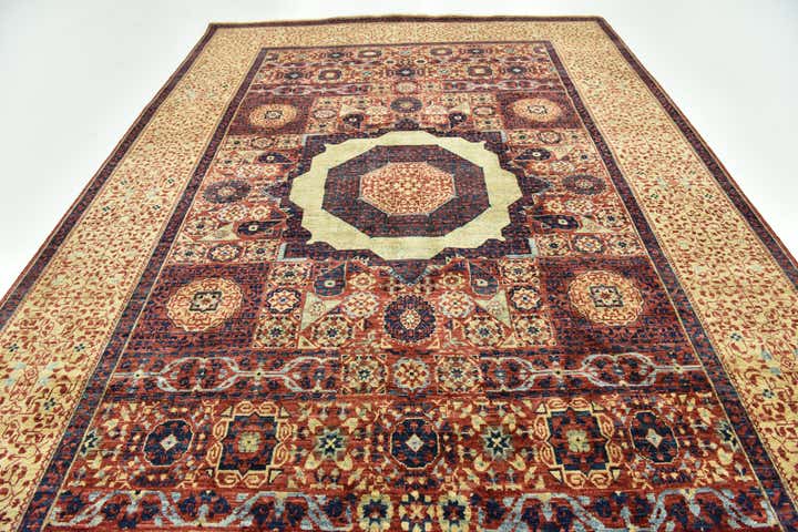 6' x 9' Hand Knotted Mamluk Ziegler Rug