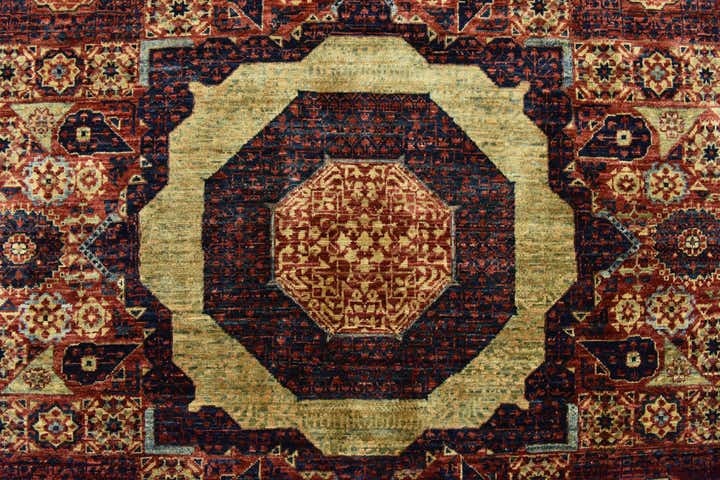6' x 9' Hand Knotted Mamluk Ziegler Rug