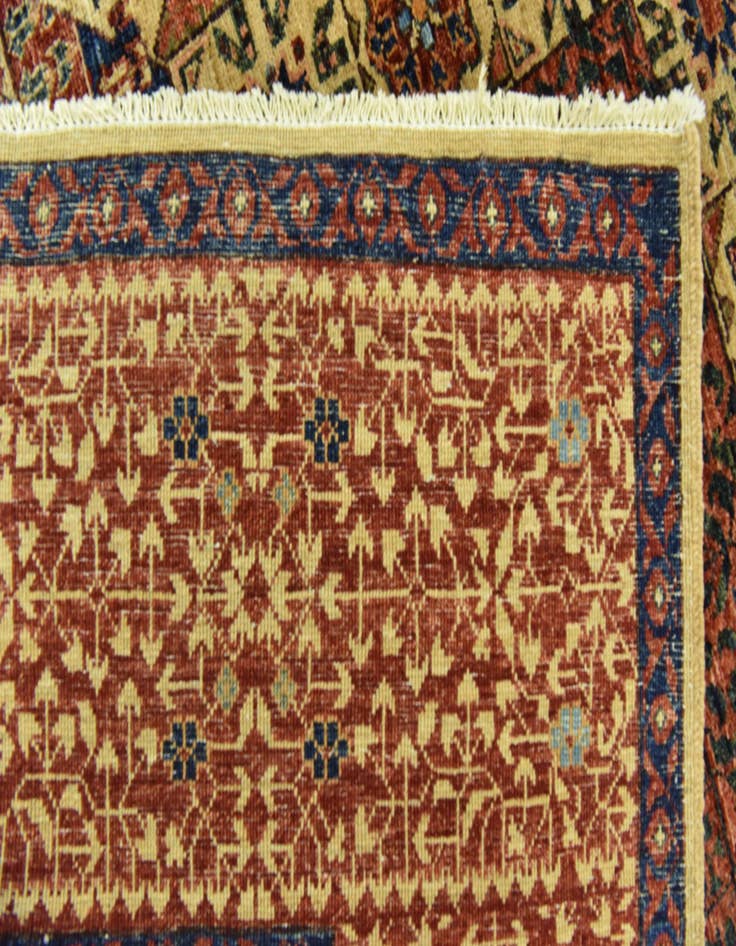 Detail image of 8' x 9' 11  Hand Knotted Mamluk Ziegler Rug