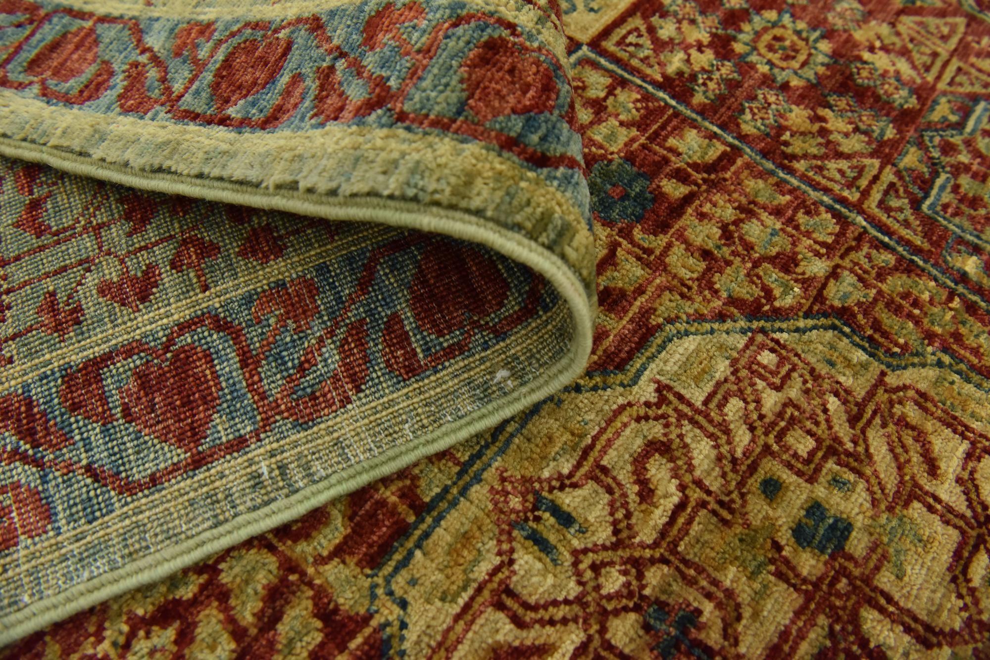 250cm x 300cm Hand Knotted Mamluk Ziegler Oriental Rug
