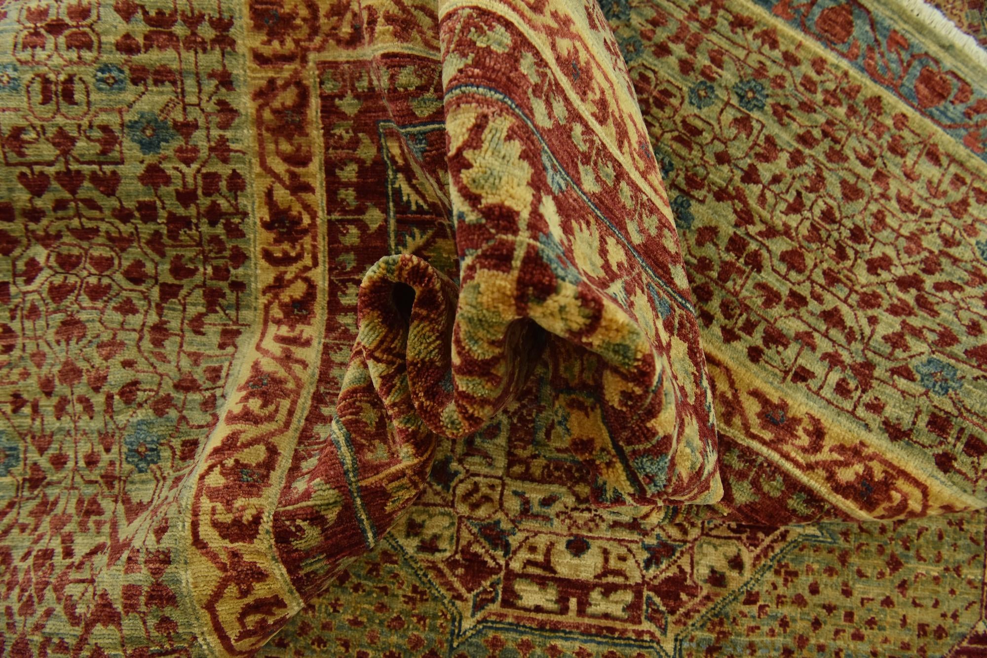 250cm x 300cm Hand Knotted Mamluk Ziegler Oriental Rug