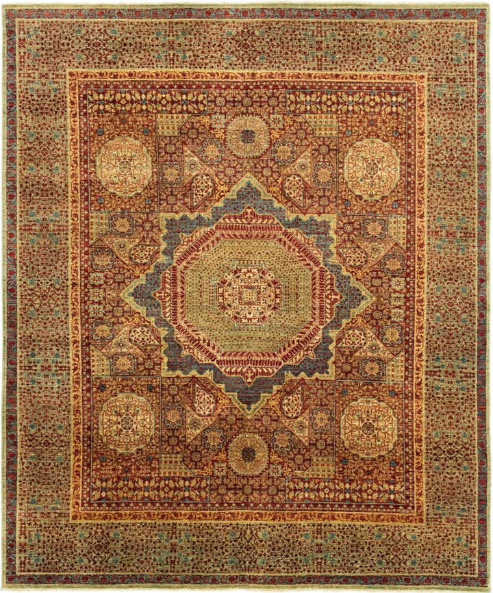 250cm x 300cm Hand Knotted Mamluk Ziegler Oriental Rug