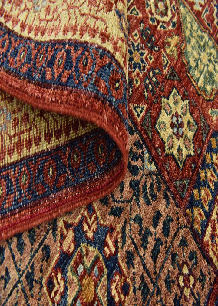 6' 2 x 8' 8 Hand Knotted Mamluk Ziegler Rug