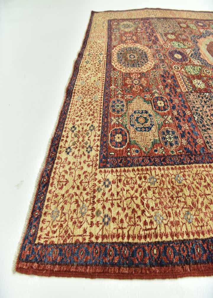 6' 2 x 8' 8 Hand Knotted Mamluk Ziegler Rug
