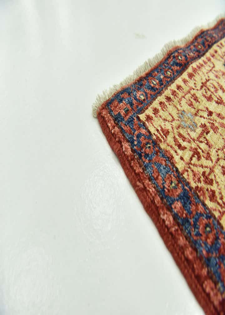 6' 2 x 8' 8 Hand Knotted Mamluk Ziegler Rug