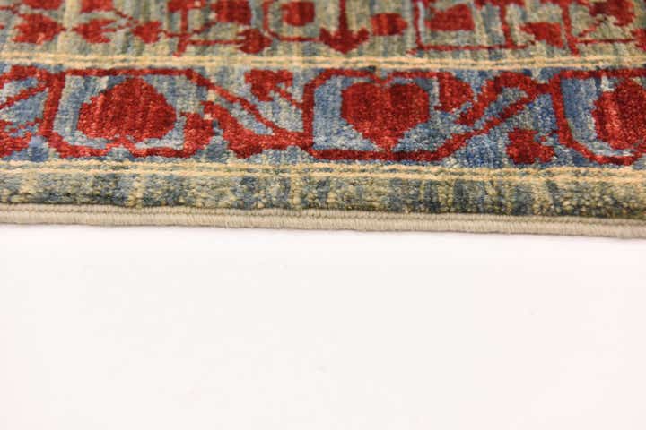 8' 2 x 9' 9 Hand Knotted Mamluk Ziegler Rug