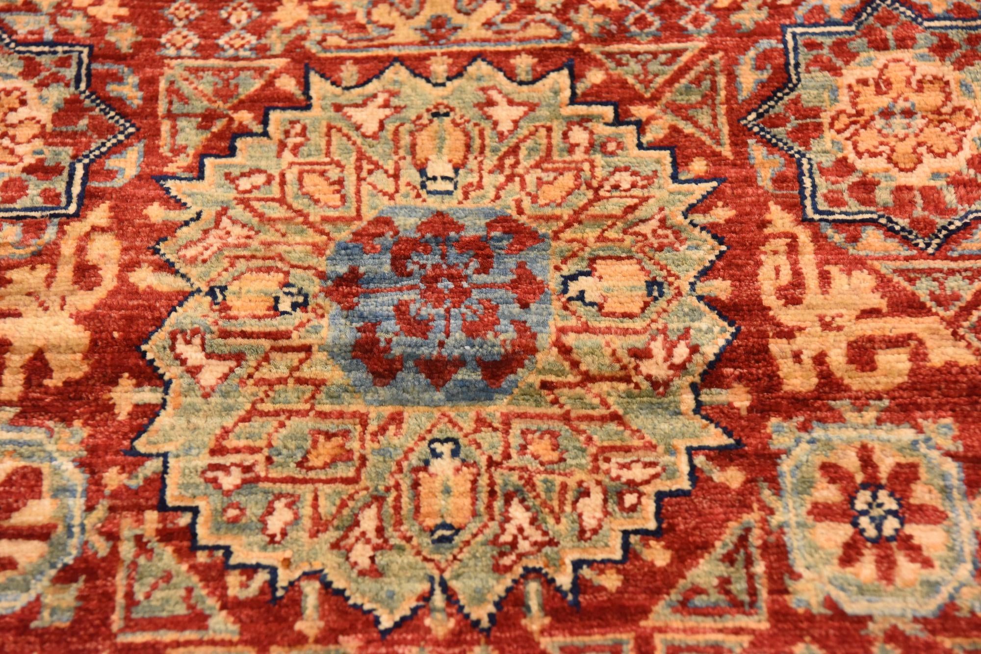 250cm x 295cm anudado a mano Mamluk Ziegler Alfombra