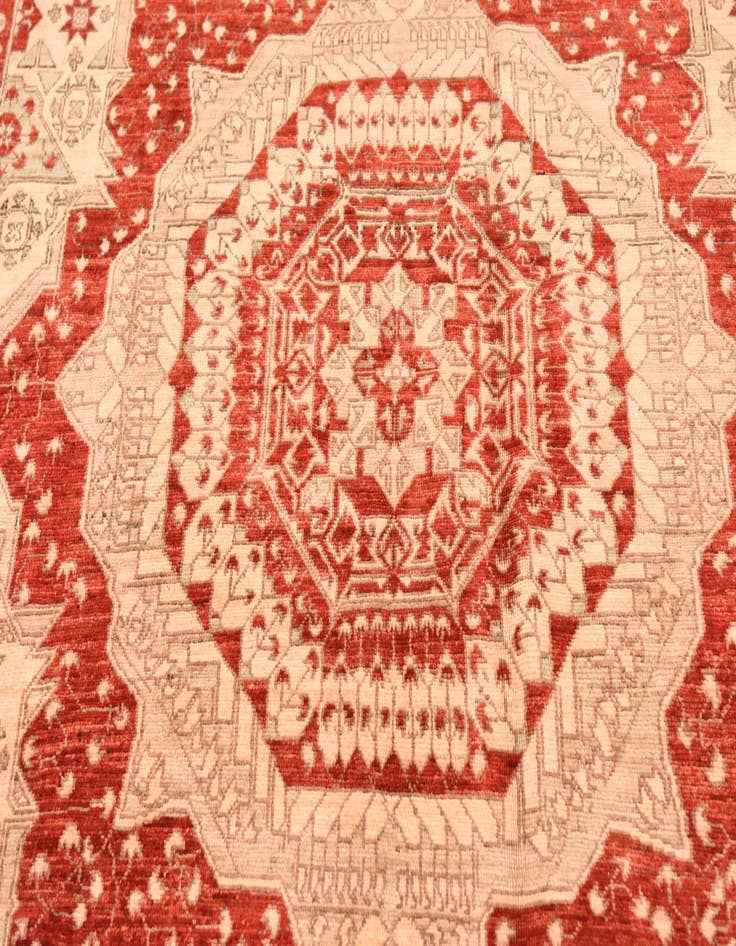 Detail image of 6' x 8' 10  Hand Knotted Mamluk Ziegler Oriental Rug