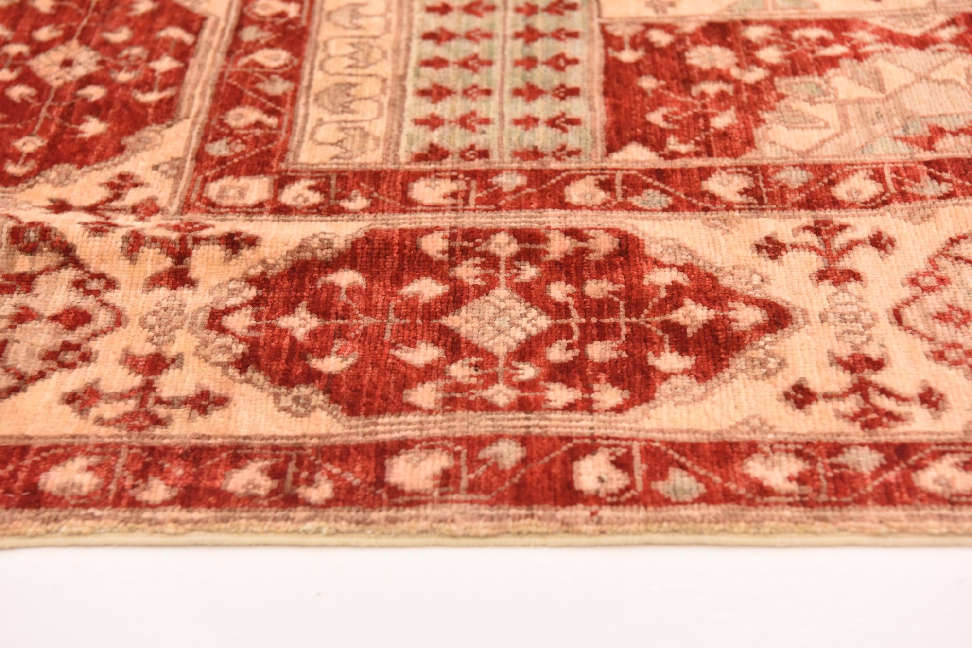 6' x 8' 10 Hand Knotted Mamluk Ziegler Oriental Rug