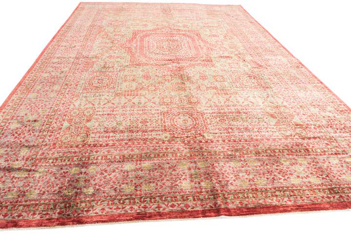 9' 10 x 14' Hand Knotted Mamluk Ziegler Oriental Rug