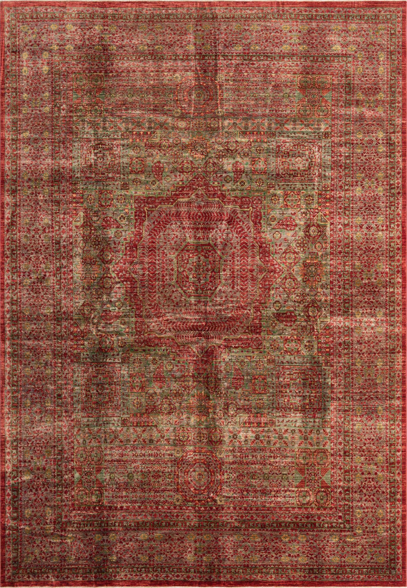 9' 10 x 14' Hand Knotted Mamluk Ziegler Oriental Rug