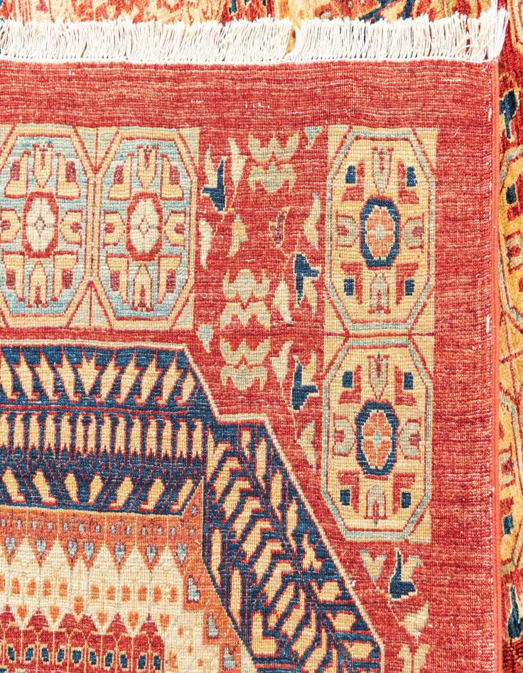 Detail image of 8' 5 x 11' 2  Hand Knotted Mamluk Ziegler Rug