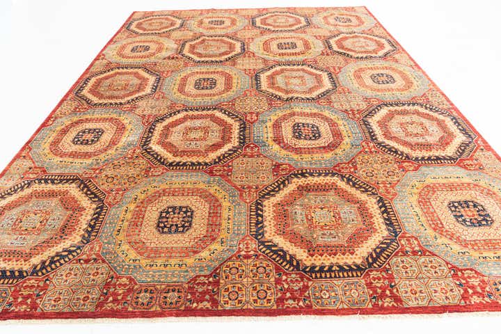275cm x 375cm anudado a mano Mamluk Ziegler Alfombra