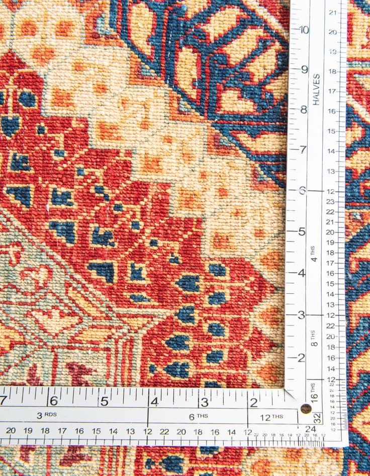 Detail image of 9' x 12' 3  Hand Knotted Mamluk Ziegler Rug