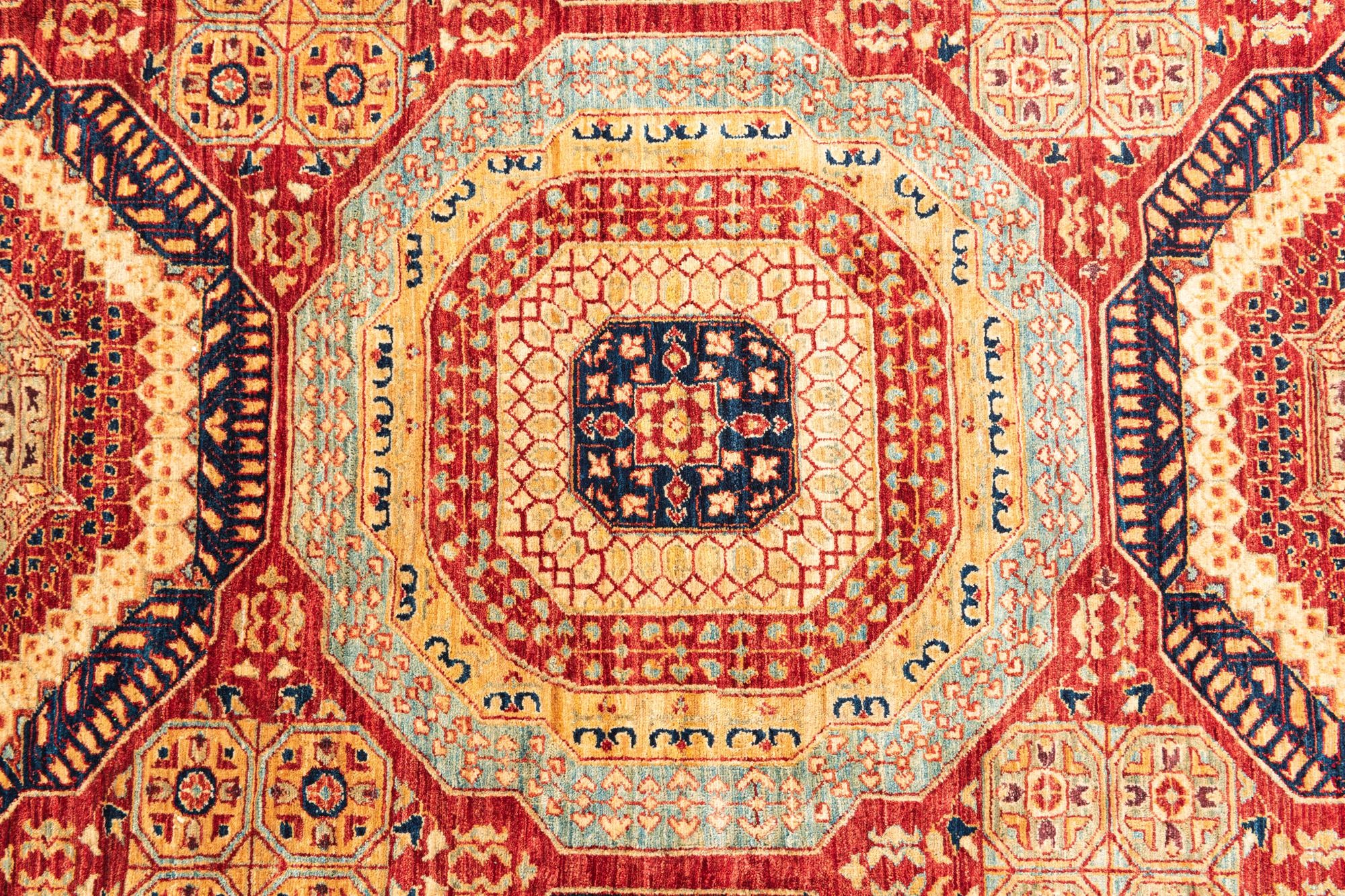 6' 10 x 9' 5 Hand Knotted Mamluk Ziegler Oriental Rug