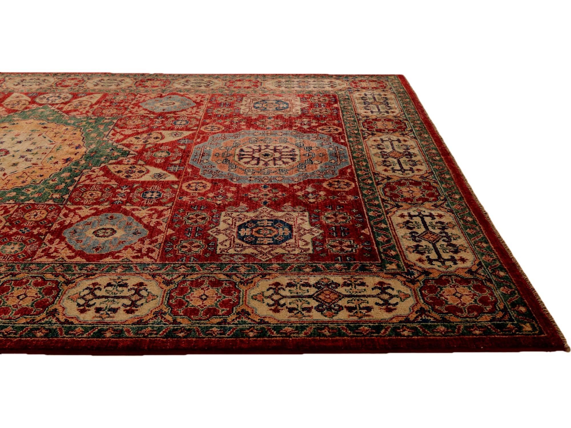 5' 8 x 7' 10 Hand Knotted Mamluk Ziegler Rug