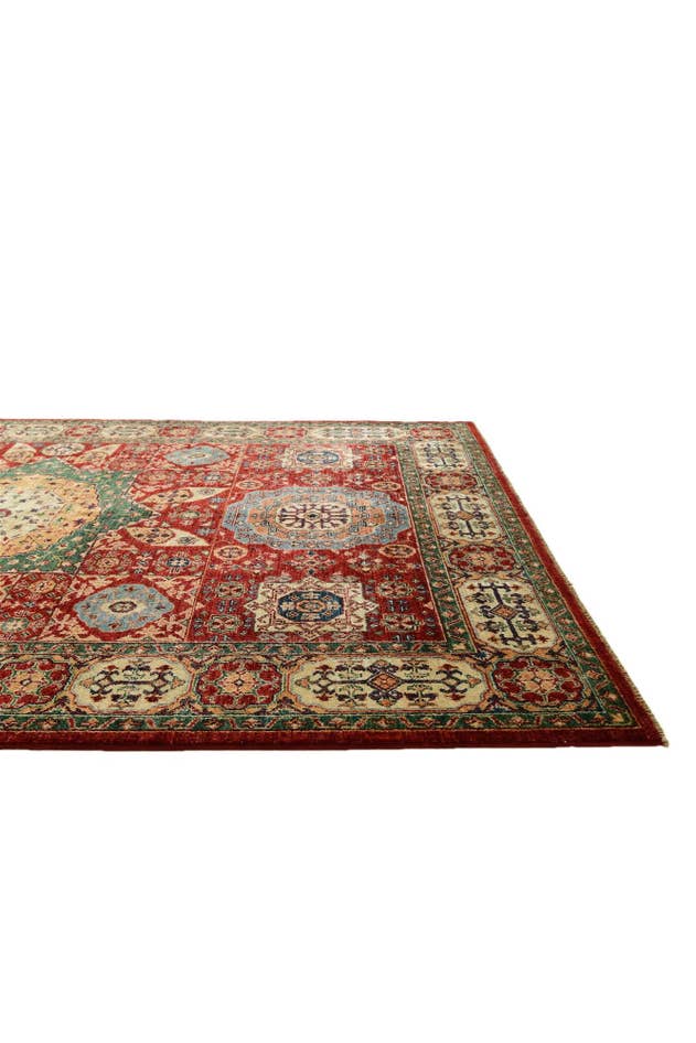 Detail image of 5' 8 x 7' 10 Hand Knotted Mamluk Ziegler Rug