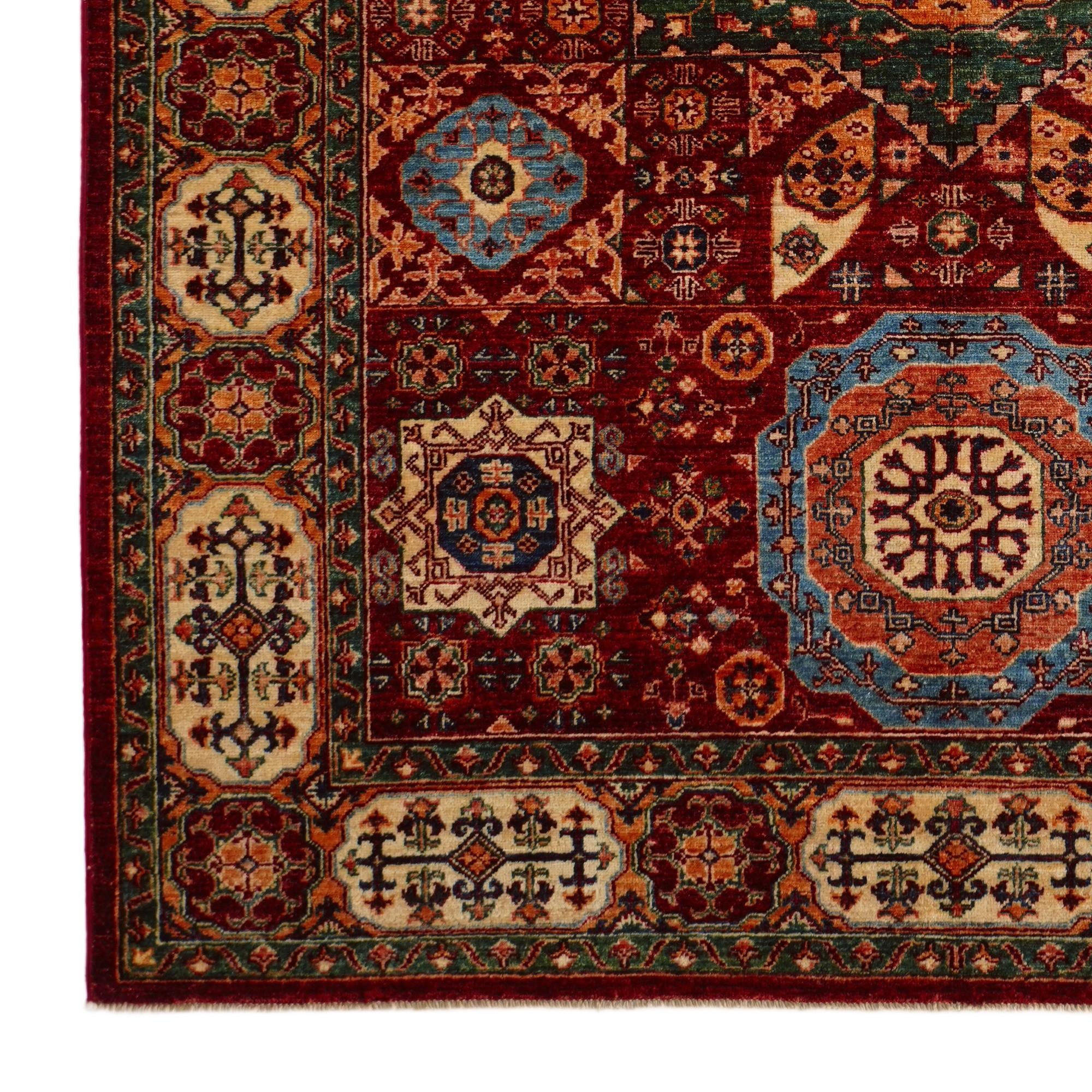 5' 8 x 7' 10 Hand Knotted Mamluk Ziegler Rug