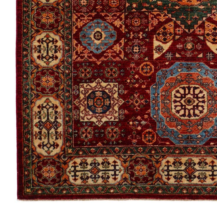 Detail image of 5' 8 x 7' 10 Hand Knotted Mamluk Ziegler Rug