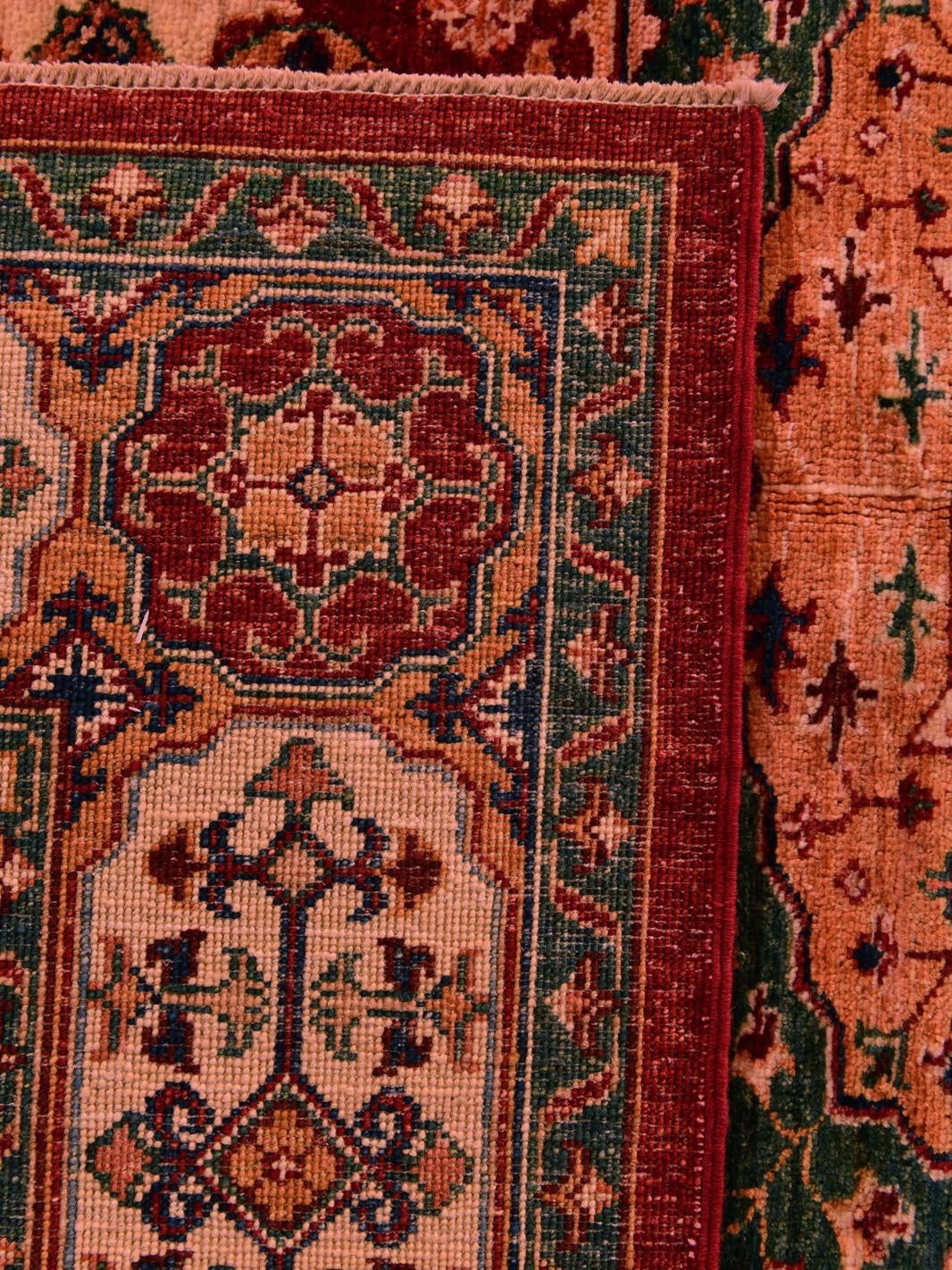175cm x 240cm Hand Knotted Mamluk Ziegler Rug