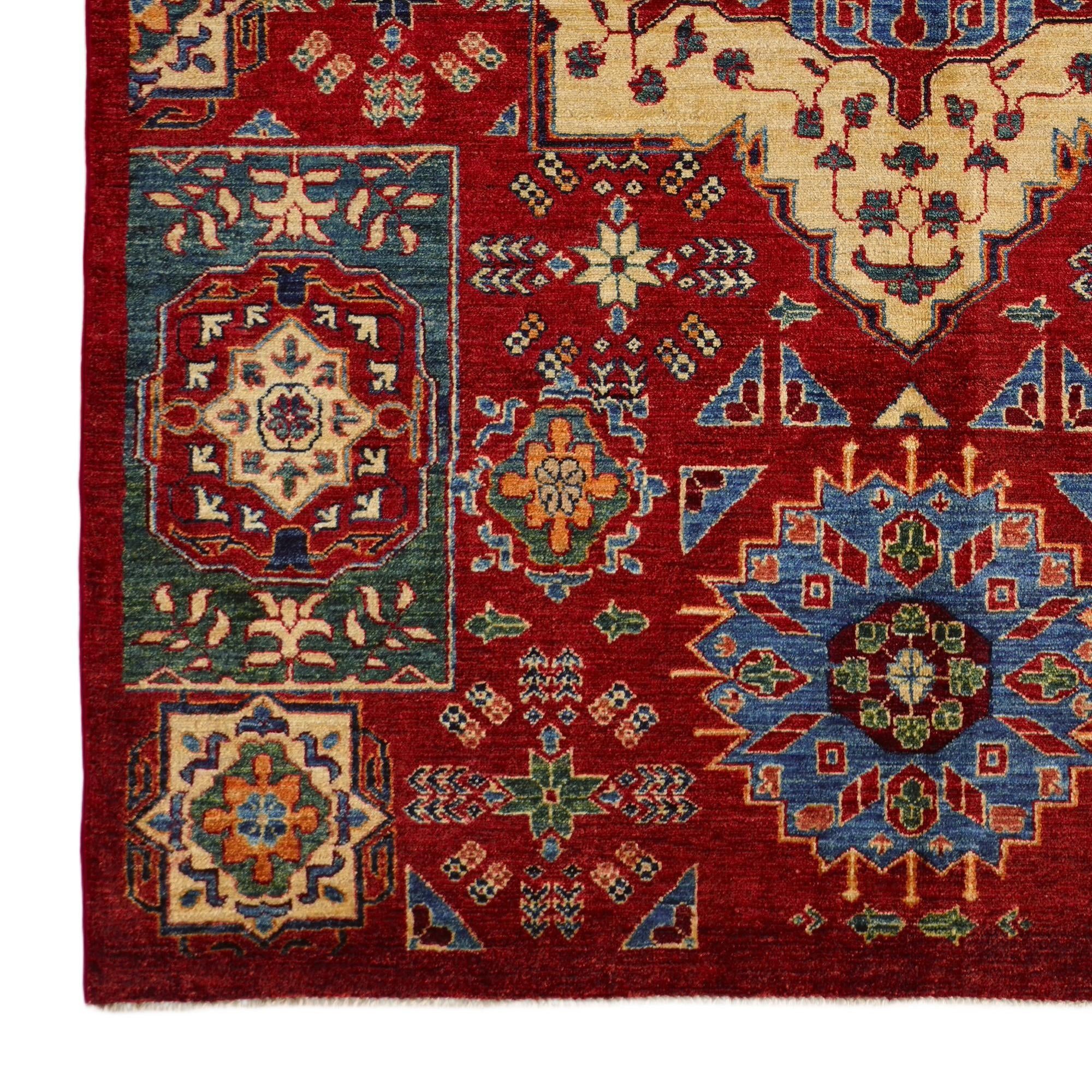 5' 5 x 8' Hand Knotted Mamluk Ziegler Rug