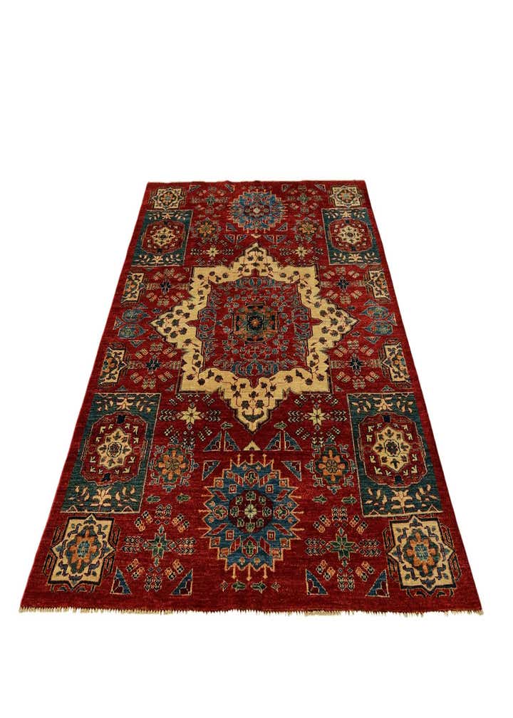 5' 7 x 7' 6 Hand Knotted Mamluk Ziegler Rug