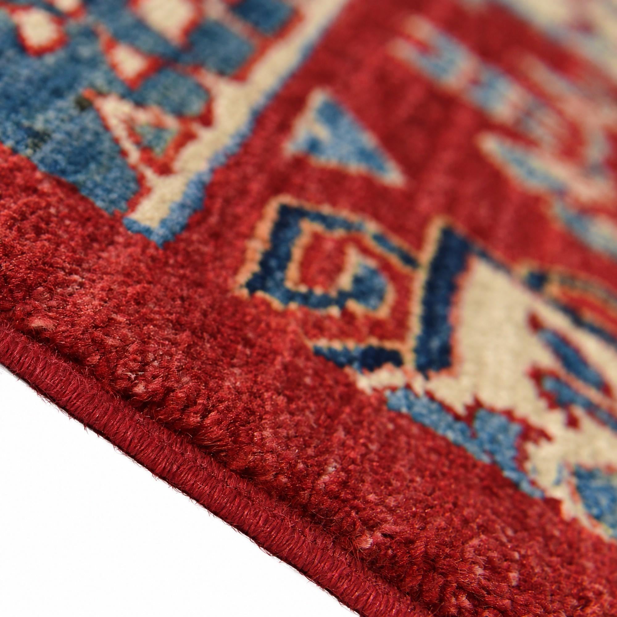 170cm x 230cm Hand Knotted Mamluk Ziegler Rug