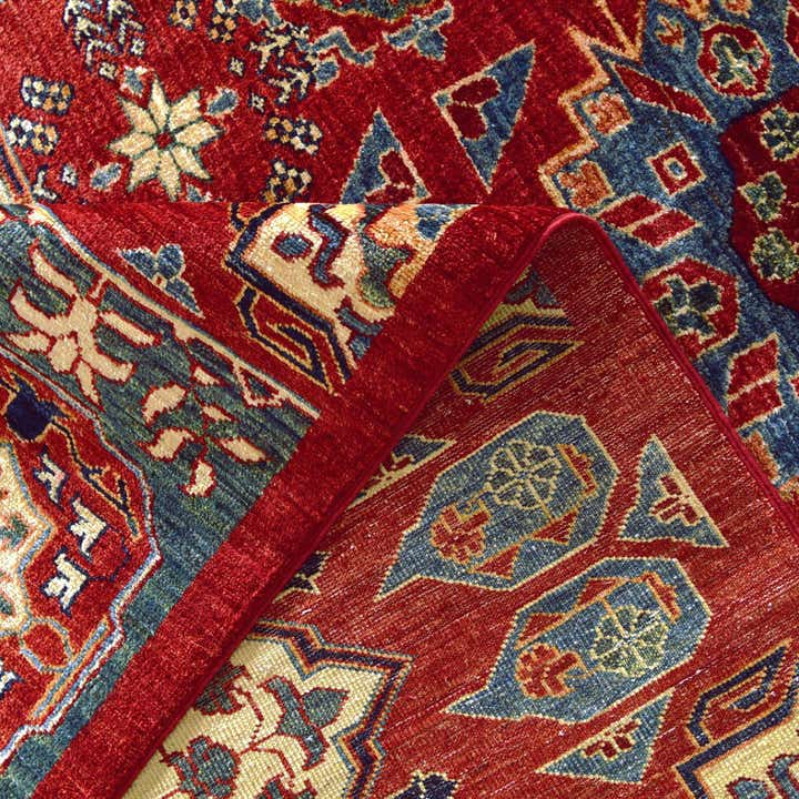 5' 7 x 7' 6 Hand Knotted Mamluk Ziegler Rug