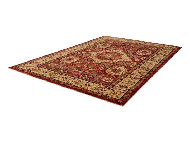 5' 7 x 7' 11 Hand Knotted Mamluk Ziegler Rug