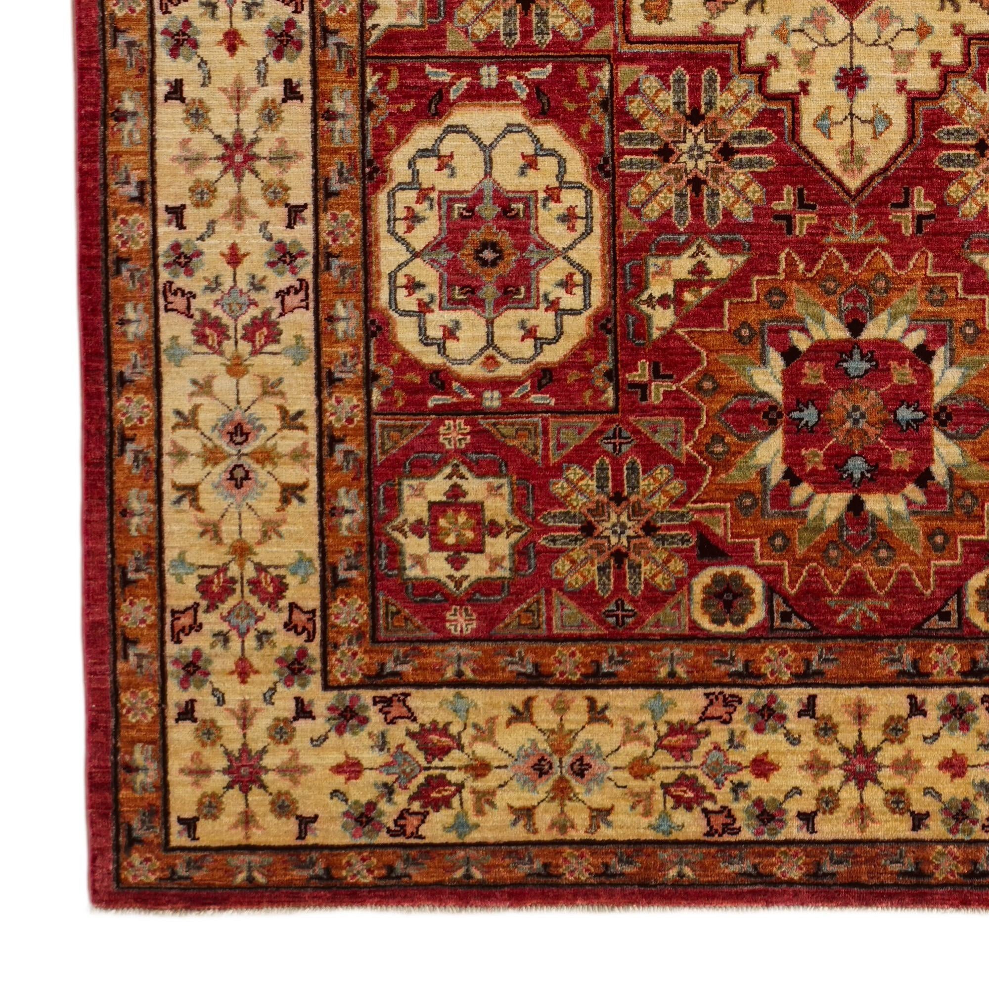 5' 7 x 7' 11 Hand Knotted Mamluk Ziegler Rug