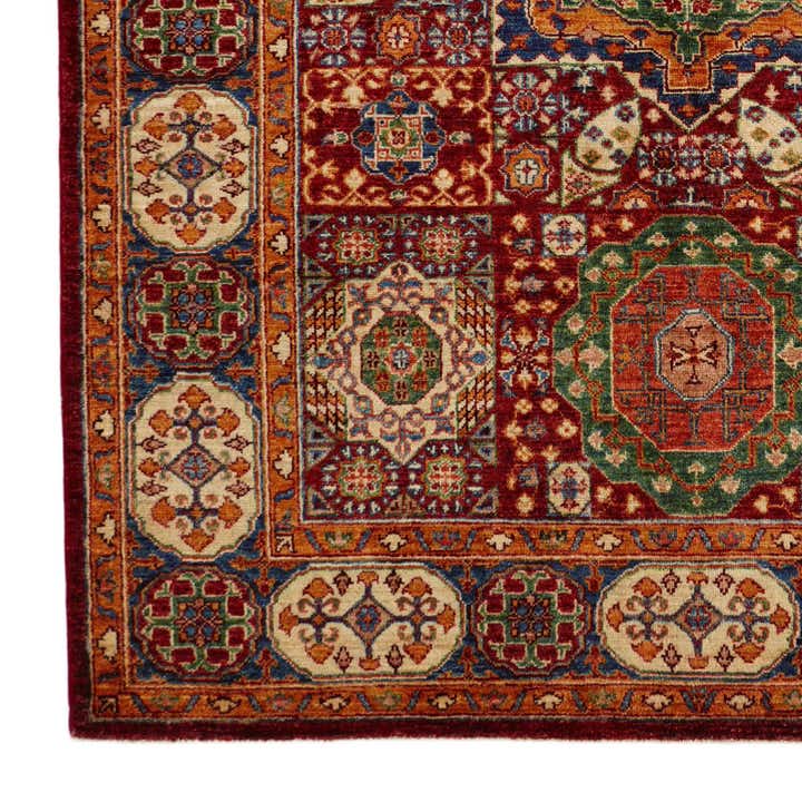 5' 2 x 6' 9 Hand Knotted Mamluk Ziegler Rug