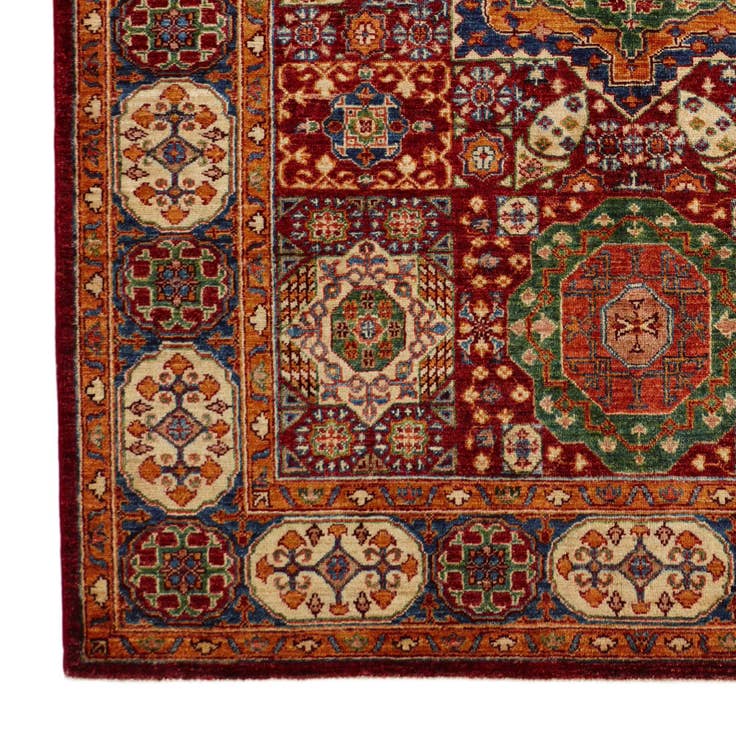 Detail image of 5' 2 x 6' 9 Hand Knotted Mamluk Ziegler Rug