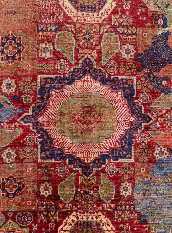 4' 10 x 6' 6 Hand Knotted Mamluk Ziegler Rug