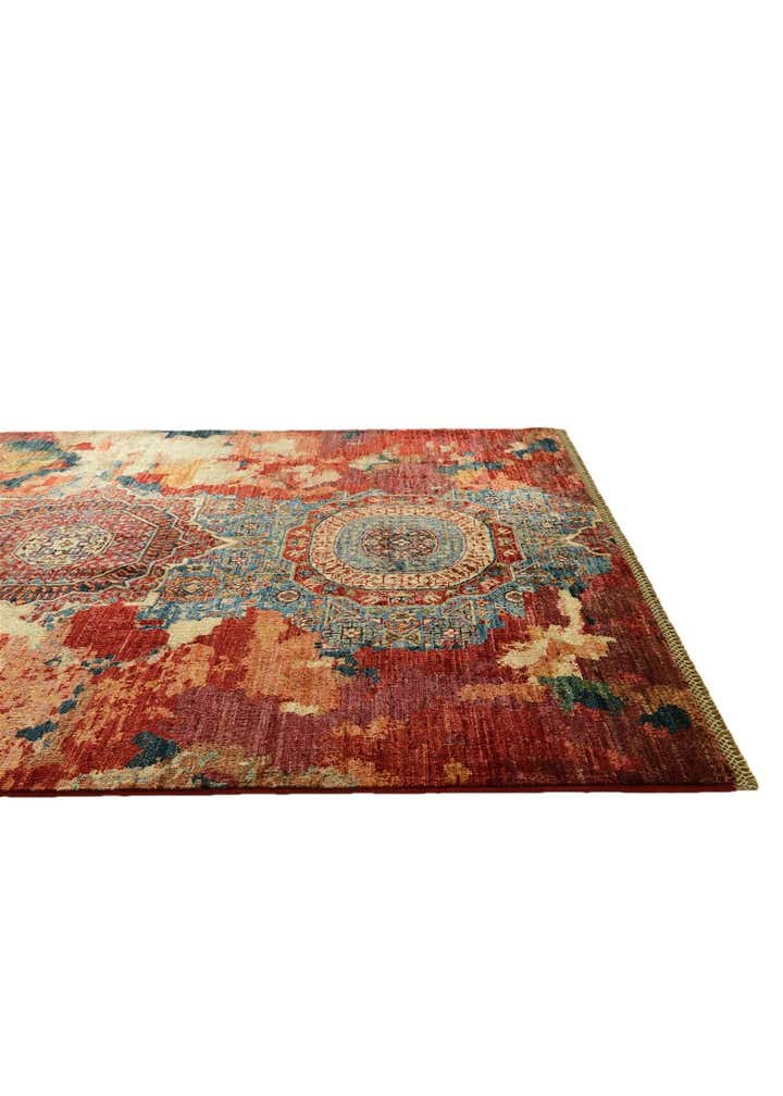5' 1 x 6' 8 Hand Knotted Mamluk Ziegler Rug