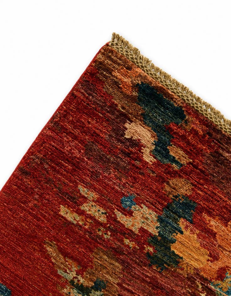Detail image of 5' 1 x 6' 8 Hand Knotted Mamluk Ziegler Rug