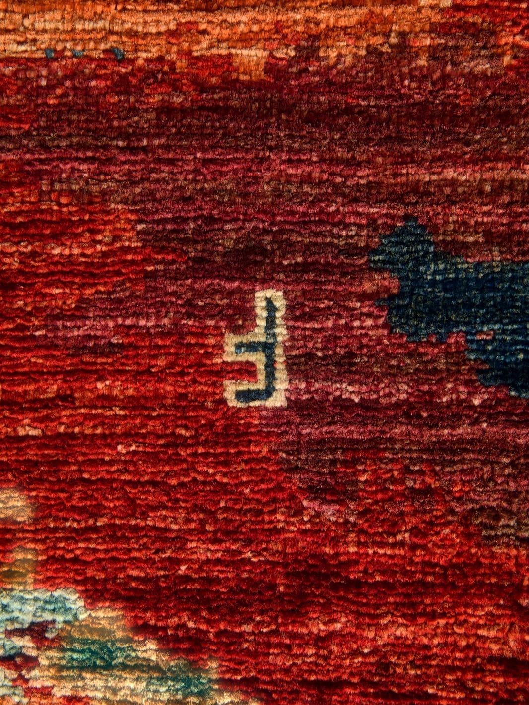 155cm x 205cm anudado a mano Mamluk Ziegler Alfombra