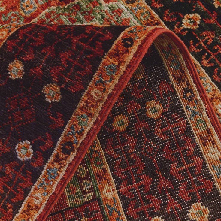 Detail image of 3' 4 x 5' Hand Knotted Mamluk Ziegler Rug
