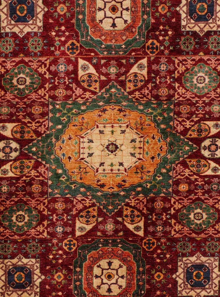 6' 3 x 8' 3 Hand Knotted Mamluk Ziegler Rug