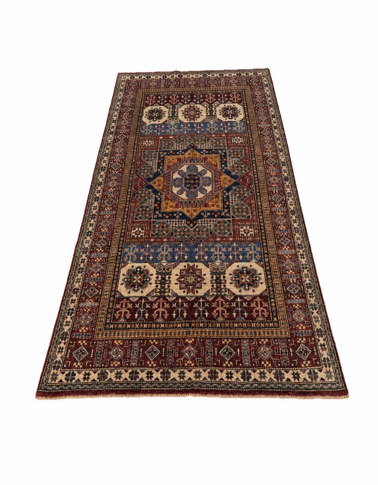 Detail image of 6' x 8' 9 Hand Knotted Mamluk Ziegler Rug