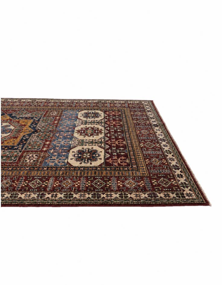 Detail image of 6' x 8' 9 Hand Knotted Mamluk Ziegler Rug