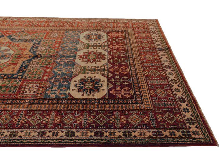 6' x 8' 9 Hand Knotted Mamluk Ziegler Rug