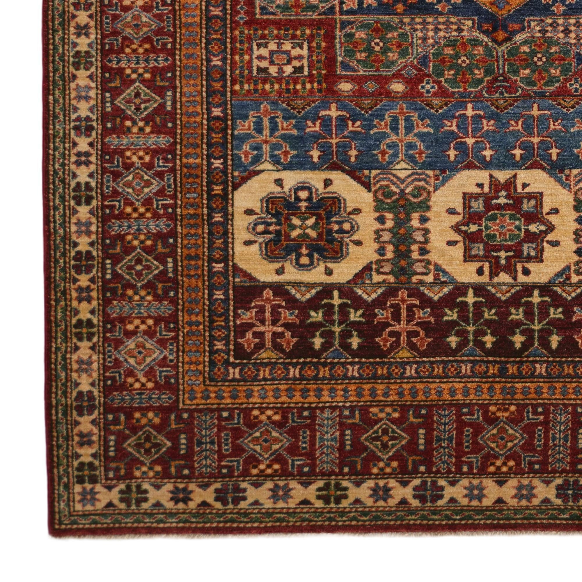6' x 8' 9 Hand Knotted Mamluk Ziegler Rug