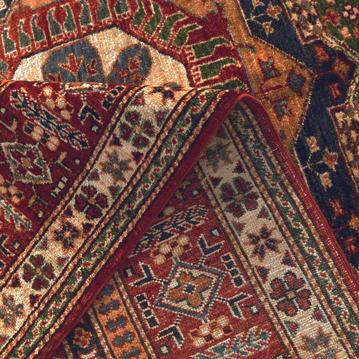 6' x 8' 9 Hand Knotted Mamluk Ziegler Rug