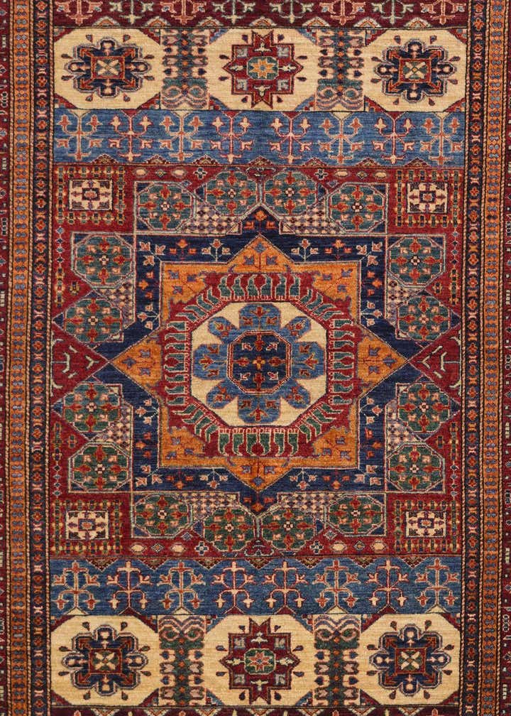 6' x 8' 9 Hand Knotted Mamluk Ziegler Rug