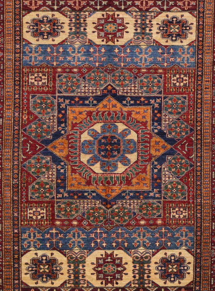 6' x 8' 9 Hand Knotted Mamluk Ziegler Rug