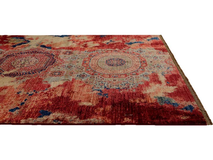 Detail image of 5' x 6' 10 Hand Knotted Mamluk Ziegler Rug