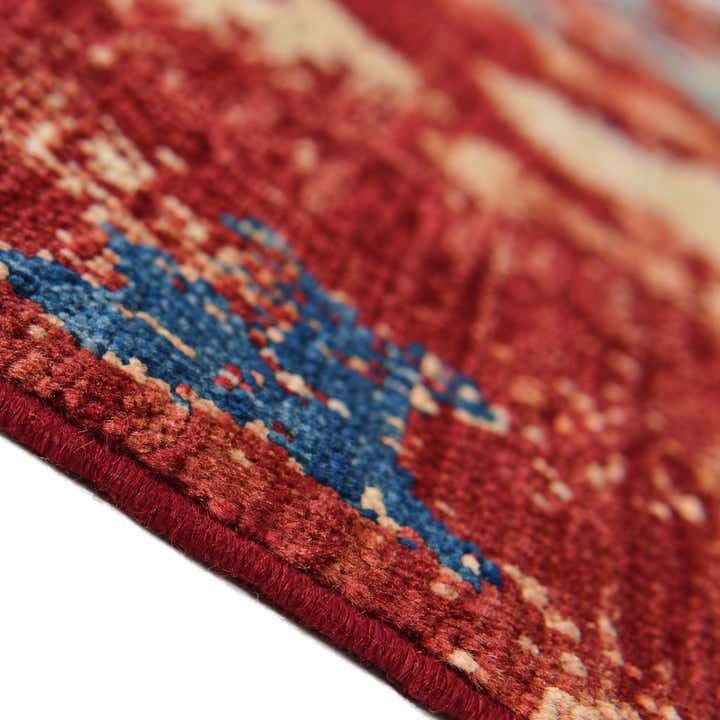 155cm x 210cm Hand Knotted Mamluk Ziegler Rug