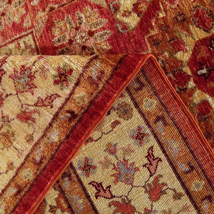 4' 11 x 6' 7 Hand Knotted Mamluk Ziegler Rug